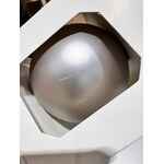 Оформительский шар FINERY, 8 см, матовый серебристый