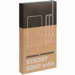 Аккумулятор UNISCEND STARRY с подсветкой, 5000 мАч, черный