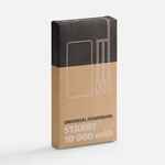 Аккумулятор UNISCEND STARRY, 10000 мАч, темно-серый