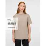 Футболка унисекс LEGEND, серо-бежевая, размер S