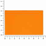 Лейбл тканевый EPSILON, XL, оранжевый неон