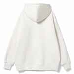 Худи оверсайз унисекс GO EASY, молочно-белое, размер S