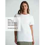 Футболка унисекс T-BOLKA 160, белая (белоснежная), размер 4XL