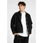 Куртка джинсовая O1, черная, размер M/L