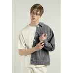 Куртка джинсовая O2, серая, размер M/L