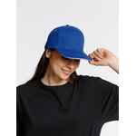 Бейсболка CLASSIC, ярко-синяя с белым кантом