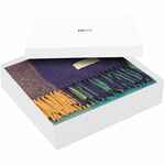 Плед MUMBAI, фиолетовый с бирюзовым