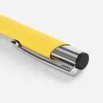 Ручка шариковая KESKUS SOFT TOUCH, желтая