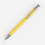 Ручка шариковая KESKUS SOFT TOUCH, желтая