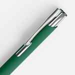 Ручка шариковая KESKUS SOFT TOUCH, зеленая