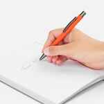 Ручка шариковая ATENTO SOFT TOUCH, оранжевая