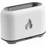 Увлажнитель-ароматизатор FIRE FLICK с имитацией пламени, белый