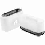 Увлажнитель-ароматизатор FIRE FLICK с имитацией пламени, белый