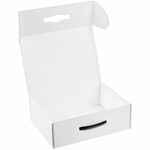 Коробка MATTER LIGHT, белая, с черной ручкой