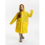 Дождевик детский RAINDROP KIDS, желтый, 8 лет (рост 118-128)