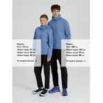 Куртка с капюшоном унисекс BEGI, синяя, размер S