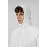 Куртка с капюшоном унисекс BEGI, молочно-белая, размер S