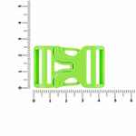 Застежка-пряжка FIBBIA, зеленый неон