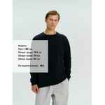 Свитшот оверсайз унисекс OMNIFIT, черный, размер XS/S