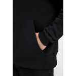 Худи оверсайз унисекс KOSMOS, черное, размер XS/S