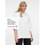 Футболка оверсайз унисекс с капюшоном NEOFIT, молочно-белая, размер XS/S