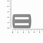 Пряжка — регулятор ремня FERMO, серая