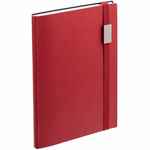 Ежедневник VIVIAN METAL, недатированный, красный