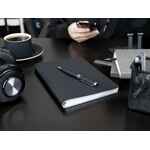 Ручка шариковая BROAD RING SOFT TOUCH, черная