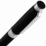 Ручка шариковая BROAD RING SOFT TOUCH, черная