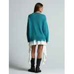 Свитер оверсайз TRICKSY NET GRUNGE на заказ, акрил, размер S/M