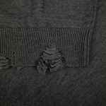 Свитер оверсайз TRICKSY NET GRUNGE на заказ, полушерсть, размер L/XL