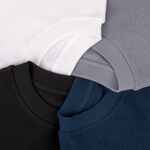 Свитшот оверсайз унисекс VOZDUH, светло-серый, размер XS/S