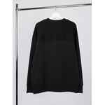 Свитшот оверсайз унисекс VOZDUH, черный, размер XS/S