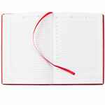 Ежедневник PRIZMA, недатированный, красный