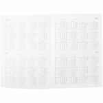 Ежедневник PRIZMA, недатированный, бирюзовый