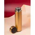 Смарт-бутылка с заменяемой батарейкой LONG THERM, золотистая