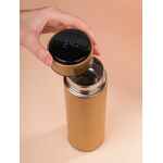 Смарт-бутылка с заменяемой батарейкой LONG THERM, золотистая