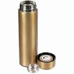 Смарт-бутылка с заменяемой батарейкой LONG THERM, золотистая