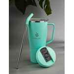 Термостакан KASUMIGAOKA, бирюзовый