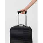 Чемодан BONFOLD, черный с серым