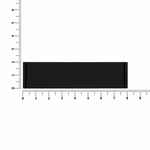 Лейбл из ПВХ DZETA, S, черный