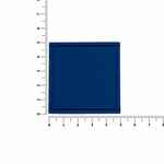 Лейбл из ПВХ DZETA, L, синий