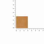 Лейбл кожаный SINATU, S, бежевый