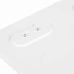 Станция беспроводной зарядки с колонкой и ночником TRILOGY, белая