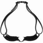 Очки для плавания зеркальные UNDERWATER, черные