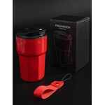 Термостакан FRESHBREW, красный