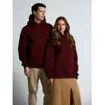 Худи KULONGA OVERSIZE, бордовое, размер 3XL/4XL