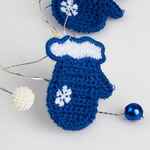 Гирлянда MERRY MITTENS, синяя