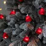 Гирлянда COSY POMS, красная