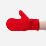 Варежки YONG, красные (алые), размер S/M